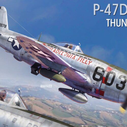 48023 – P-47D-30RE THUNDERBOLT. BASIC KIT scala 1:48 MINI ART + COLLA OMAGGIO