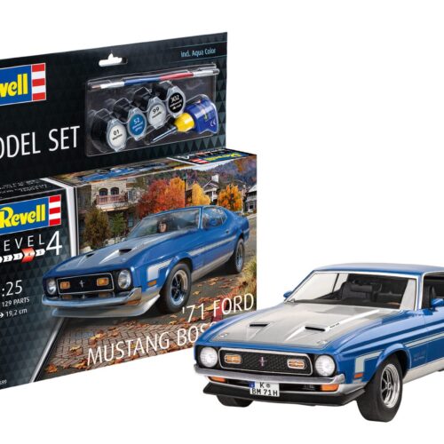 67699 Set modello  71 Mustang Boss 351 scala 1:25 REVELL