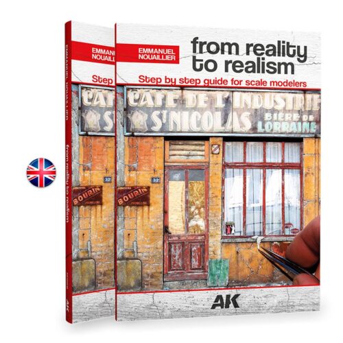 AK130018 – FROM REALITY TO REALISM – STEP BY STEP GUIDE FOR SCALE MODELERS  – AK INTERACTIVE