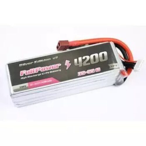 Batteria Lipo 2S 4200 mAh 35C Silver V2 – DEANS – FULLPOWER