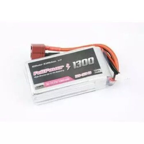 Batteria Lipo 2S 1300 mAh 35C Silver V2 – DEANS – FULLPOWER