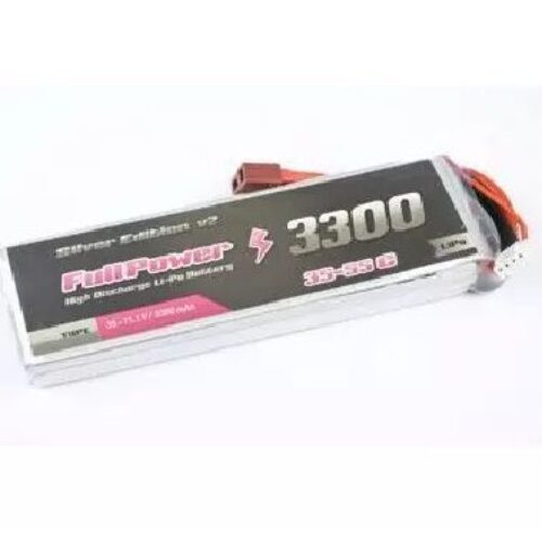 Batteria Lipo 3S 3300 mAh 35C Silver V2 – DEANS – FULLPOWER