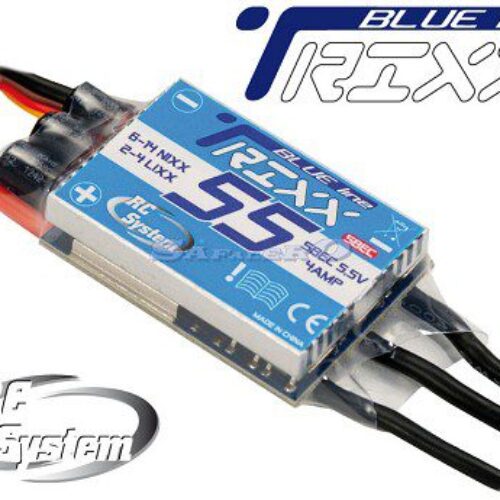 55A regolatore brushless per aerei (2-4s lipo) 5,5v 4A(bec)