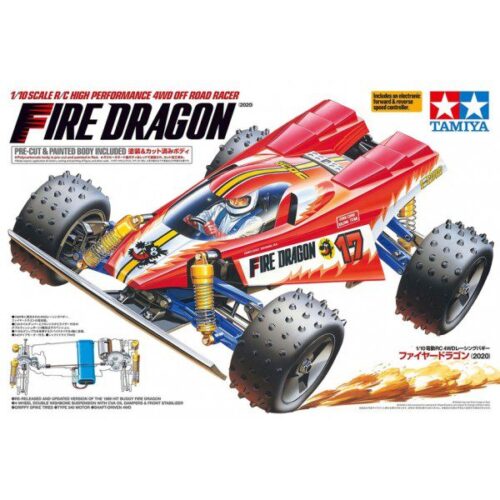 TAMIYA 47457 FIRE DRAGON 4WD (2020) Kit