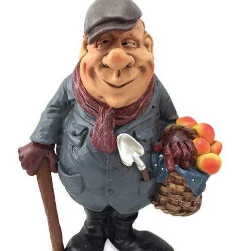 014 99639 Mestieri Funny Collection Les Alpes Fungaiolo h 16cm