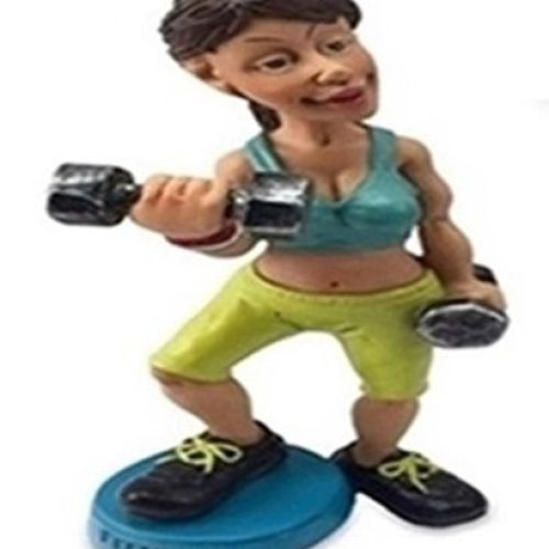 014 99648 Mestieri Funny Collection Les Alpes Fitness Queen h 17cm