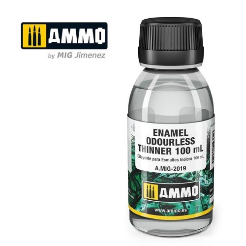 AMIG2019 – Enamel Odourless Thinner (100mL) – Ammo Mig