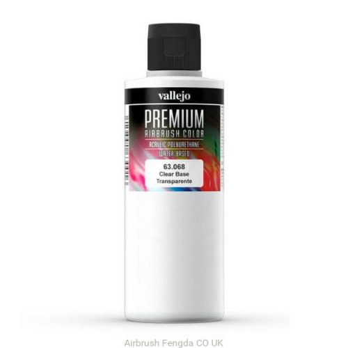 63068 VALLEJO PREMIUM AIRBRUSH: Clear Base (200ml)