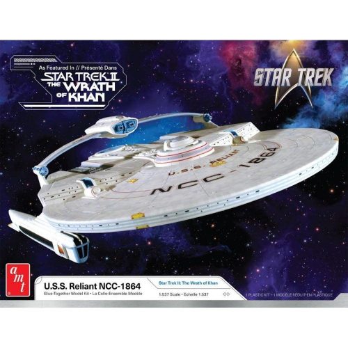 AMT1457M – Star Trek II The Wrath of Khan U.S.S Reliant scala 1:537  AMT + COLLA OMAGGIO