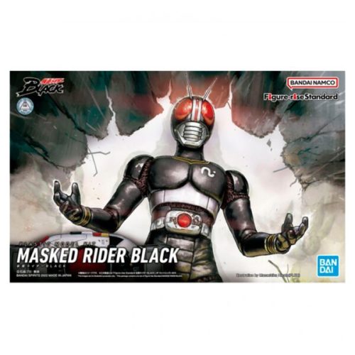 BAN63363 Bandai MASKED RIDER BLACK FIG KAMEN RIDER PLASTIC MODEL KIT