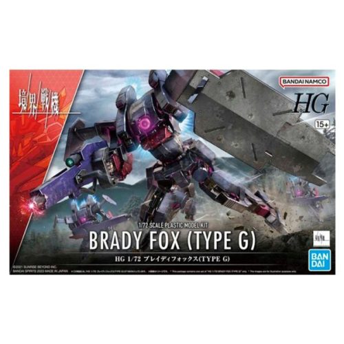 BAN65092 HG BRADY FOX TYPE G 1:72 – Bandai