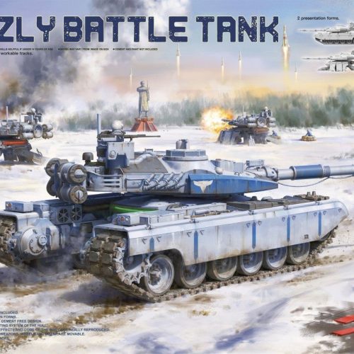 Grizzly Battle Tank scala 1:35 BORDER MODEL – BT002+ COLLA OMAGGIO