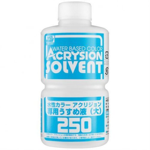 T-303 ACRYSION Thinner Diluente per colori serie N e serie H 250ml MR HOBBY