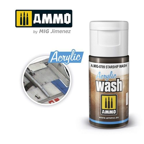 0709 AMMO MIG ACRYLIC WASH Starship Wash (15ml)