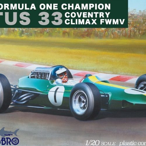 EB027 – TEAM LOTUS 33 COVENTRY C. 1965 F1 CHAMPION scala 1:20 EBBRO + COLLA OMAGGIO