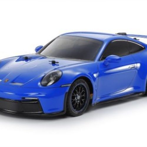 PORSCHE 911 GT3 (992) Painted Blu TT-02 – Tamiya 47496 – “SCONTATA”